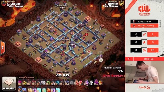 GRANDE FINAL CHAMPIONS WAR LEAGUE $20.000 | CLASH OF CLANS смотреть онлайн