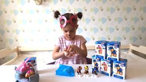 Аделина и Щенячий Патруль Мегащенки Распаковка Свит Бокс