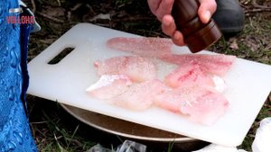 Рыбалка с volloha | Рецепт судака на костре | Судак на джиг.