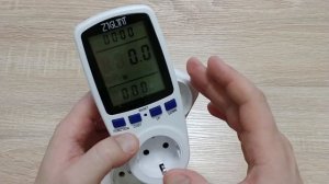 Многофункциональный бытовой ваттметр