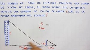 Teorema de Tales | Ejercicio de aplicación 4