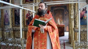 Проповедь в праздник Воздвижения Креста Господня. Священник Валерий Сосковец. 27.09.20г.