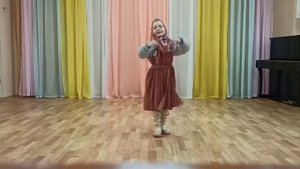 Бузыкина Валерия. Как у наших у ворот муха песенки  поет