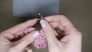 Как связать шаль маленькими ананасами