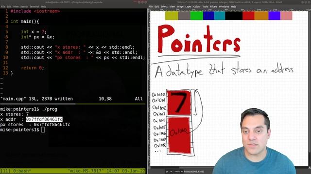 What is a pointer, dereferencing, and the point of pointers? | Modern Cpp Series