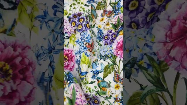 Плательная ткань с компаньонами арт.816082, 830744, 829958, 823293, 816407 смотреть онлайн