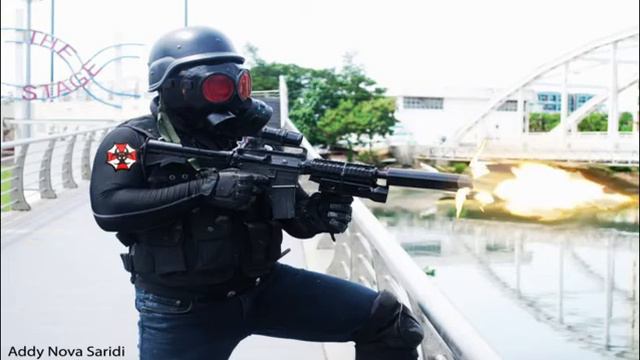 Resident Evil HUNK Cosplay 3 Kota Kinabalu Sabah Otafuse