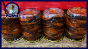 Закуска из баклажанов на зиму (Вкусные баклажаны под жареную картошечку, рецепт заготовки баклажанов
