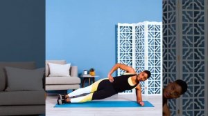 Планка с боковым наклоном