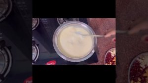 Custard making recipe at home|