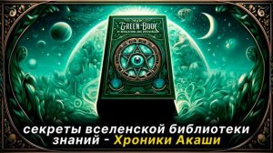 Секреты вселенской библиотеки знаний Хроник Акаши. Зеленая книга 8.