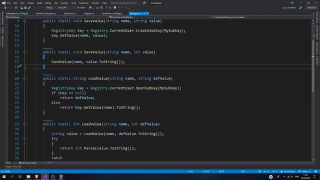 Собственный хранитель экрана на C# смотреть онлайн