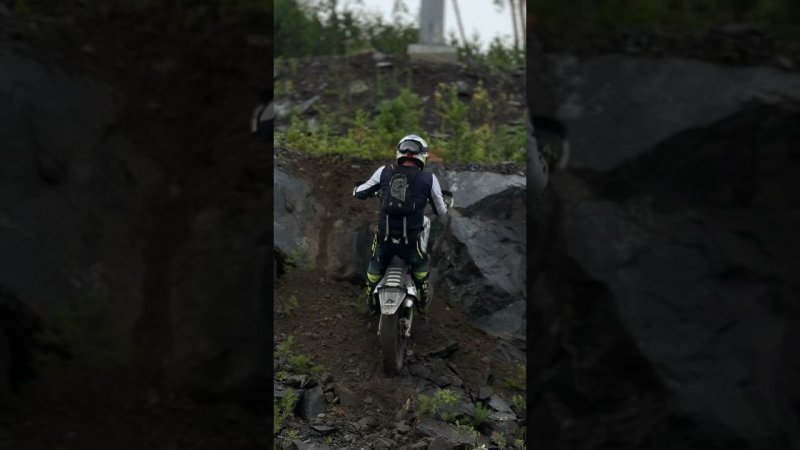 Как то легко заехал ♂️ #hardenduro #эндуро #youtubeshorts #enduro #husqvarna