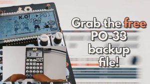 PO-33 drum kit | TR-909 | Teenage Engineering pocket operator PO 33 drum kit
