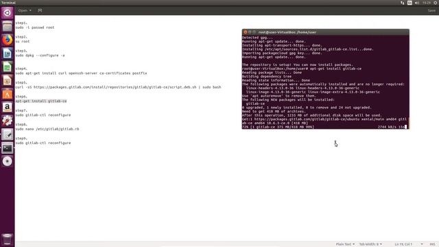 [gitlab] 軟體安裝 смотреть онлайн