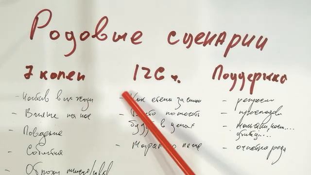 Родовые сценарии и проблемы... Осознанность и ПсихоДрайверы...
