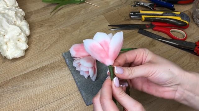 Реалистичный амариллис/Цветёт круглый год/Сборка с нуля/Мыловарение/Soap/DIY/Ароматик смотреть онлайн