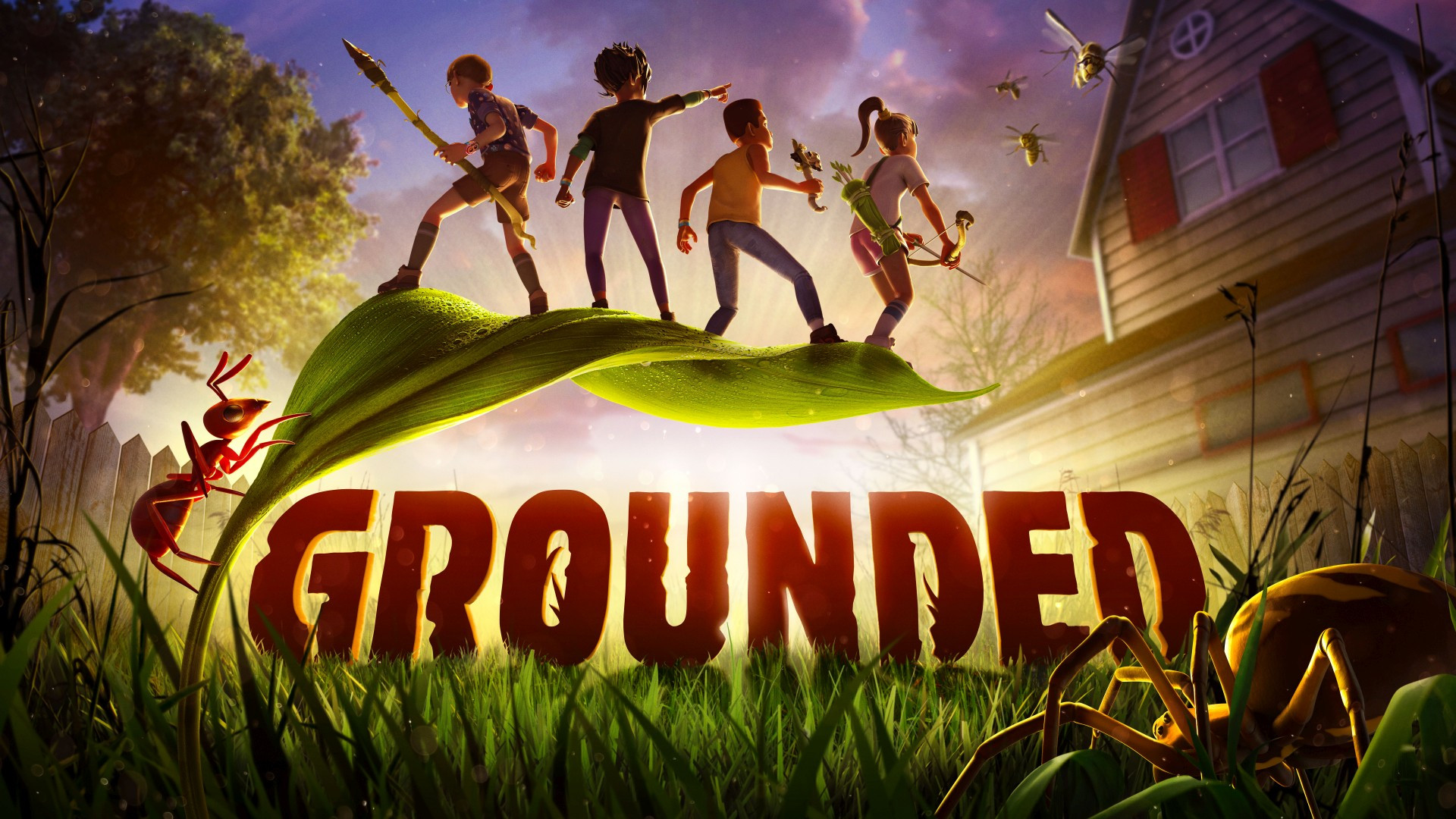 Grounded | Геймплей | Nintendo Switch | Docked