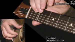 THE BANANA BOAT SONG: Easy Guitar Lesson + TAB by GuitarNick
