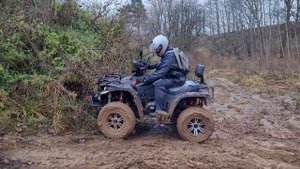 Linhai 500 4x4 in mud