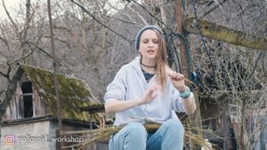 Как сделать основу для ловца снов из ивы Pollaroid Workshop