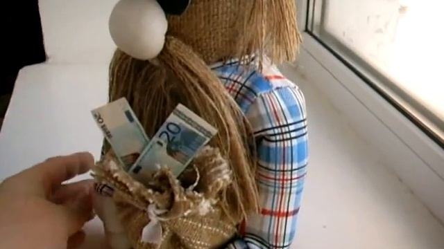 КУКЛА ДОМОВОЙ СВОИМИ РУКАМИ, НА УДАЧУ. смотреть онлайн