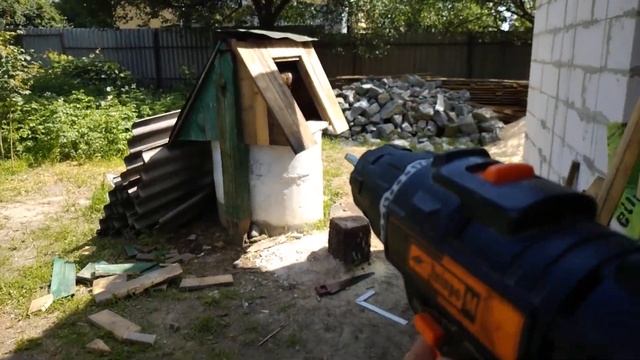 Well repair.  Приводим колодец в чувство.  Ремонт.  Serhulya TV