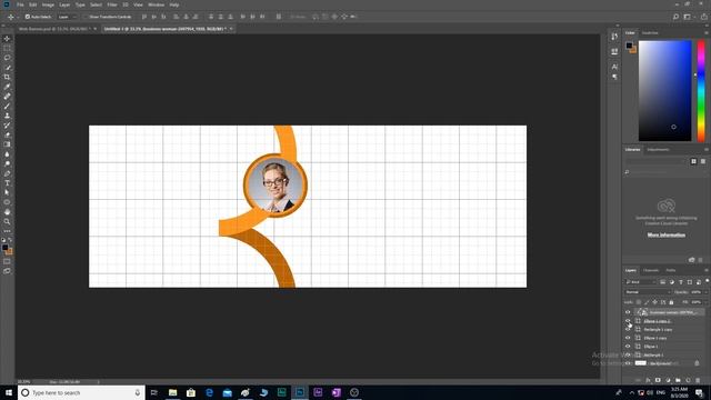 Web Banner Design | Photoshop 2020 Tutorial in Hindi / Urdu смотреть онлайн