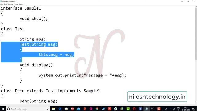 Java Interface Tutorial Part 2 смотреть онлайн