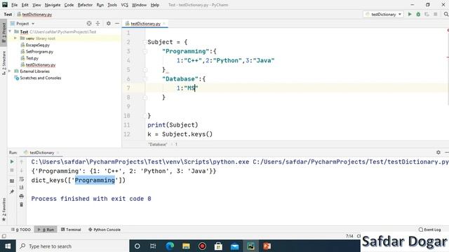 How to Create Nested Dictionary in Python | Python Tutorial for Beginners