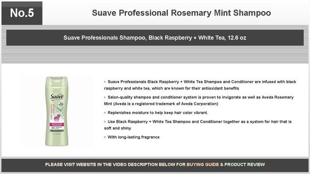 Suave Professional Rosemary Mint Shampoo - Daring Reviews смотреть онлайн
