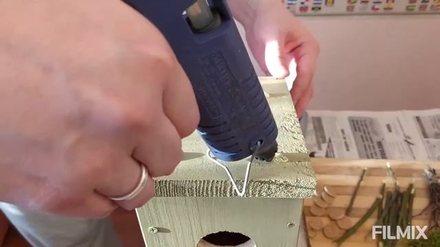 Декорирование скворечника