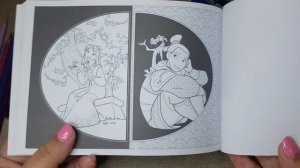 Обзор раскраски Принцессы Диснея / Disney princesses