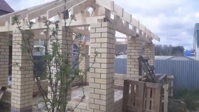 БЕСЕДКАНИ 0 ДАН БИТИРДИК ЖУДА ЧИРОЙЛИ ЧИКДИ / БЕСЕДКА СВОЕМУ РУКАМИ смотреть онлайн