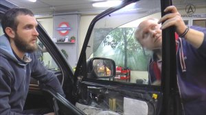 Инcтрукция по замене бокового стекла Mitsubishi Pajero