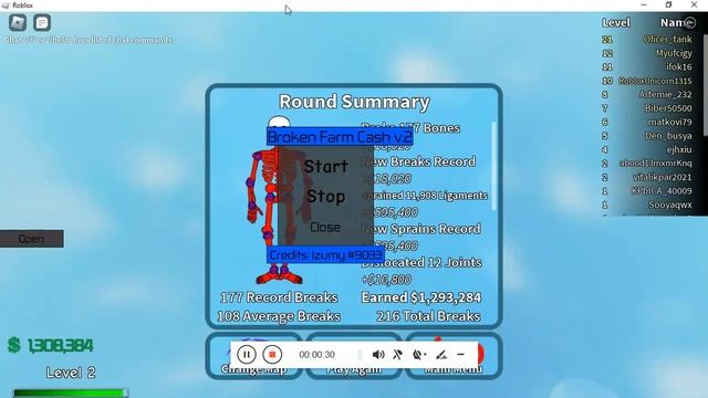 Roblox Broken Bones 4 Script (Auto Farm Infinite Money) смотреть онлайн