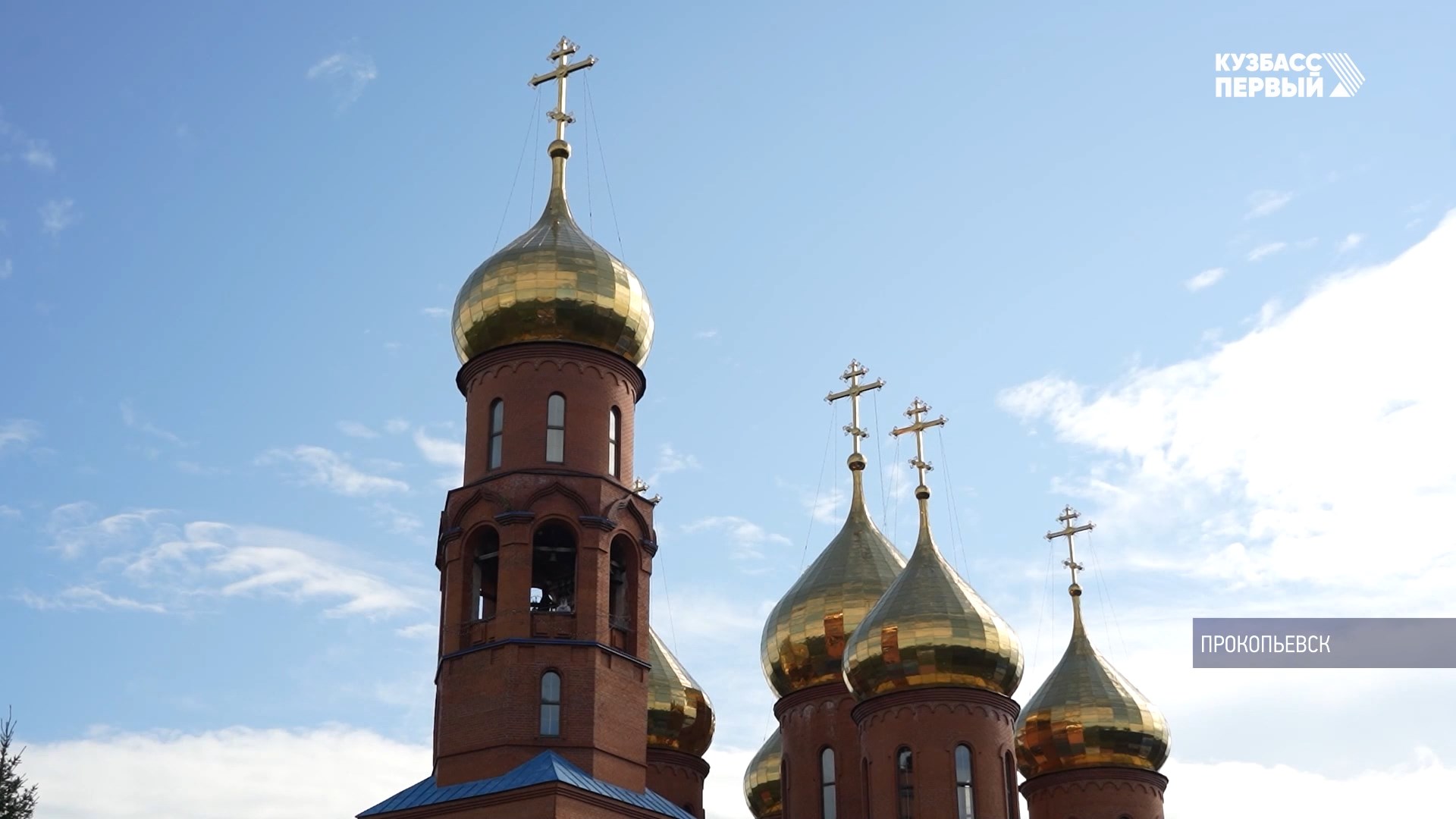 Церковь в Прокопьевске зимой