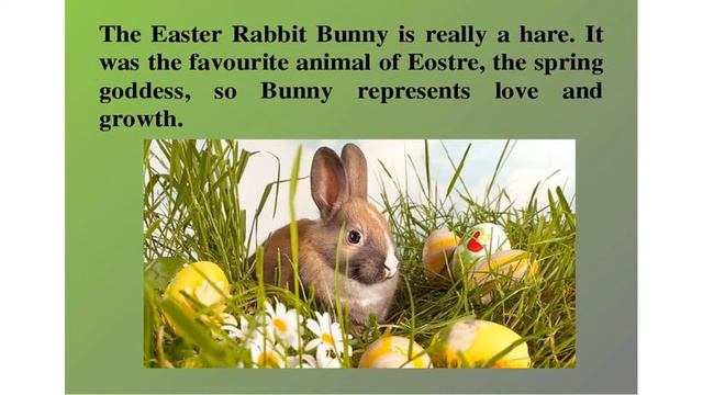 English lesson. Form 3. Easter in Great Britain