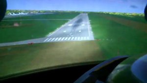 Моя первая посадка на новом тренажёре Су-27