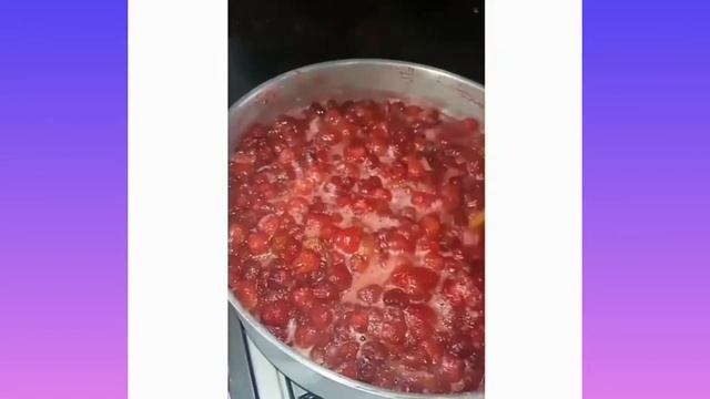 клубника варенье. Кулпынай.Казакша рецепт.