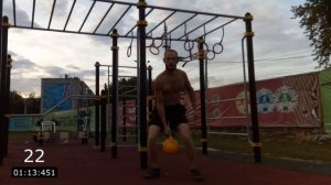 ГТО - Рывок гири 16кг