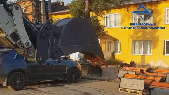 Механический быстросъем экскаваторного ковша смотреть онлайн