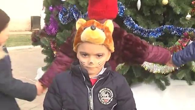 Новогоднее представление в Карабудахкенте смотреть онлайн