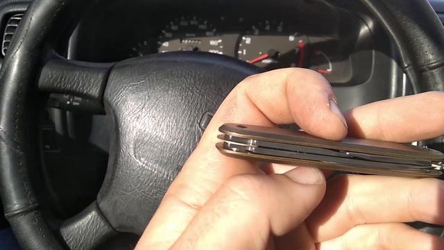 Custom victorinox в латунных накладках. смотреть онлайн