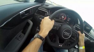 Audi S5, разгон с 100 до 200 км/ч