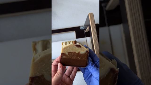 Шоколадное мыло #мыловарение #мылоручнойработы #soapdesign #мылоснуля #soapcutting #soap #мыло