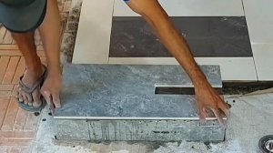 Садовый журнальный столик своими руками из цемента и керамической плитки #13