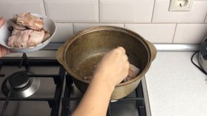 Свиные ребрышки с картошкой в казане ? Как приготовить СВИНЫЕ РЕБРЫШКИ с КАРТОШКОЙ в КАЗАНЕ