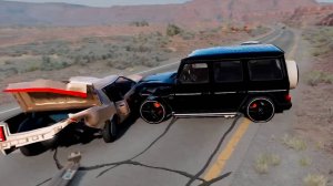 Подборка реалистичных аварий Выпуск №27 Beamng.drive