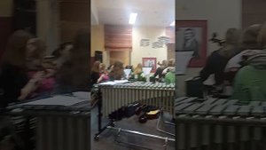 на репетиции симфонического оркестра